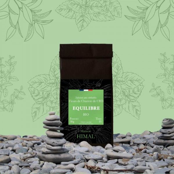 Infusion de chanvre au cbd Équillibre Maison Himal - 1