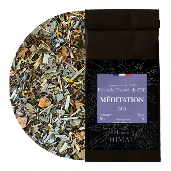 Infusion de chanvre CBD Méditation