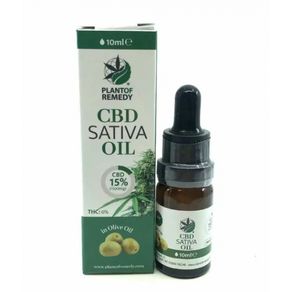 Huile de CBD 15% à l'huile d'olive