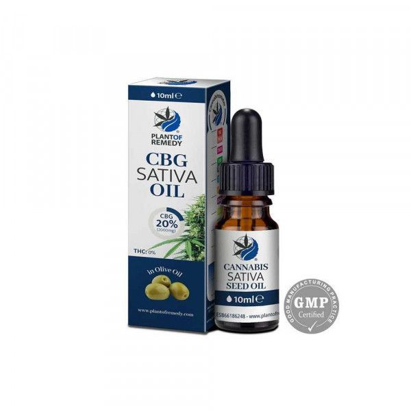 Huile de CBG 20% à l'huile d'olive